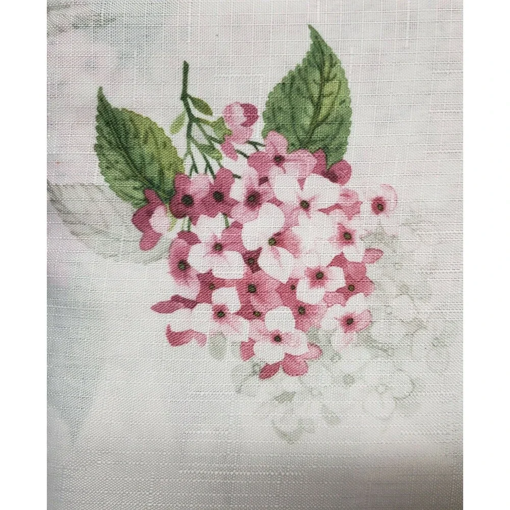 Textured Printed Fabric Tablecloth 52